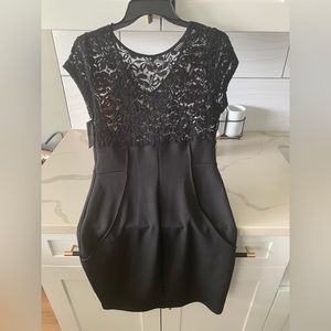 NWT - Valerie Bertanelli black dress - size 10